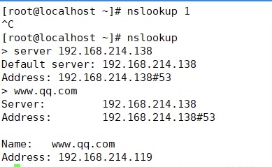 DNS分离解析技术练习