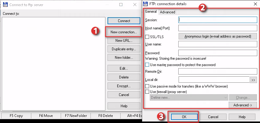 如何连接到FTP服务器：基本方法