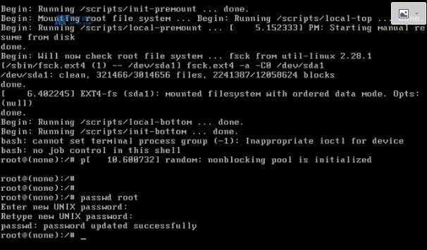 kali linux修改root密码