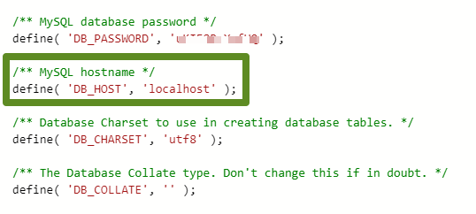 我的MySQL服务器主机名是什么？