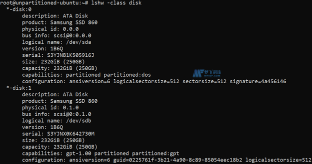 如何在Linux上对磁盘驱动器进行分区和格式化