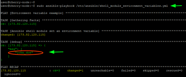 如何使用Ansible Shell模块运行远程命令 如何使用Ansible Shell模块运行远程命令