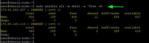 如何使用Ansible Shell模块运行远程命令 如何使用Ansible Shell模块运行远程命令