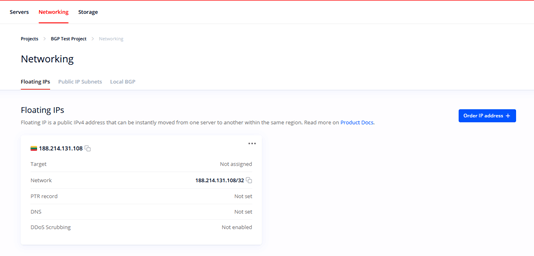 如何使用本地BGP路由创建高可用性集群