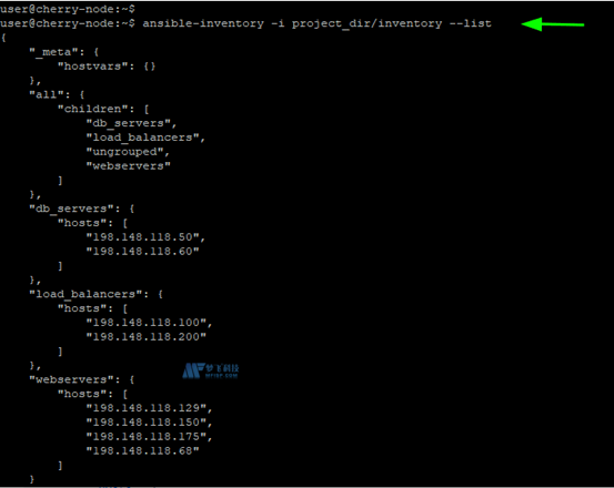 如何设置Ansible库存文件