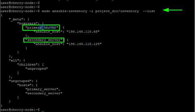 如何设置Ansible库存文件