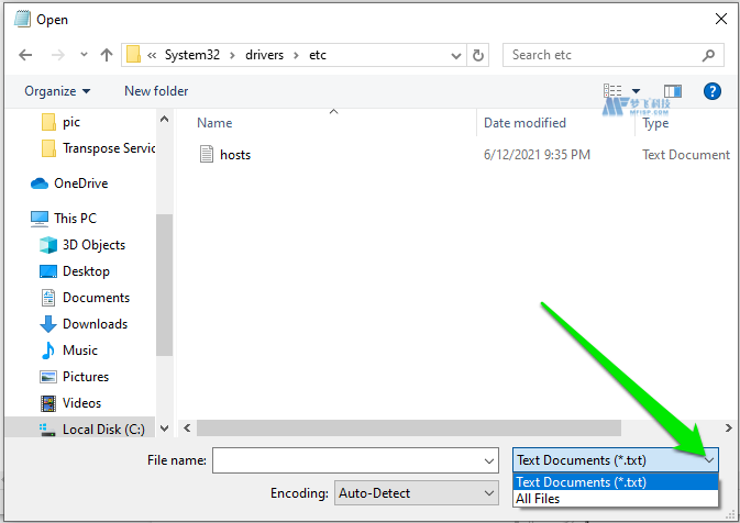 如何使用“主机”文件？