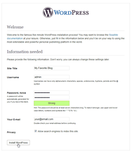如何设置托管WordPress网站