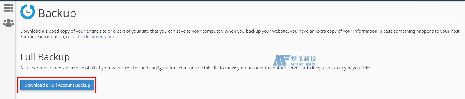 如何将备份从cPanel转移到VPS？