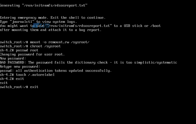 Linux 忘记密码怎么办，CentOS系统重置密码方法