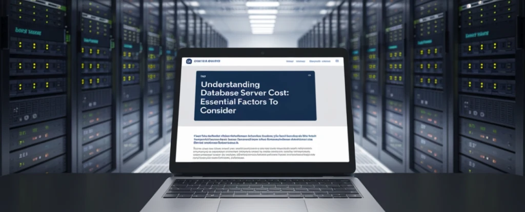 了解数据库服务器成本：需要考虑的基本因素