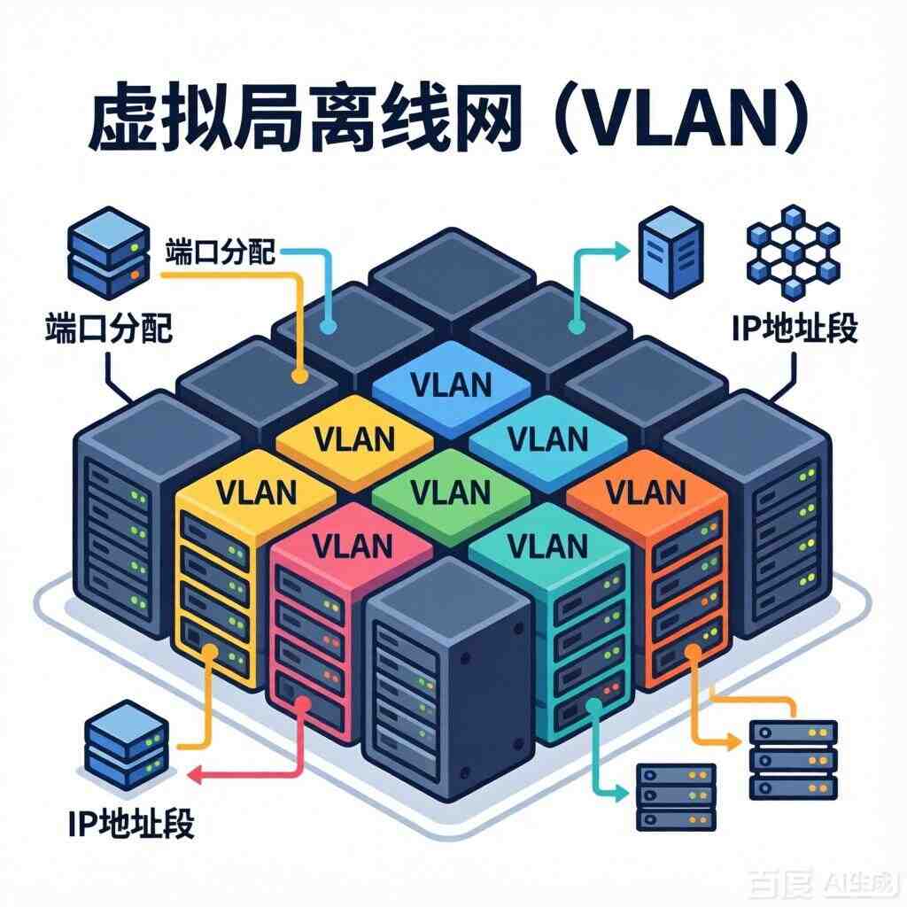 美国服务器VLAN配置逻辑隔离与安全分段实战指南