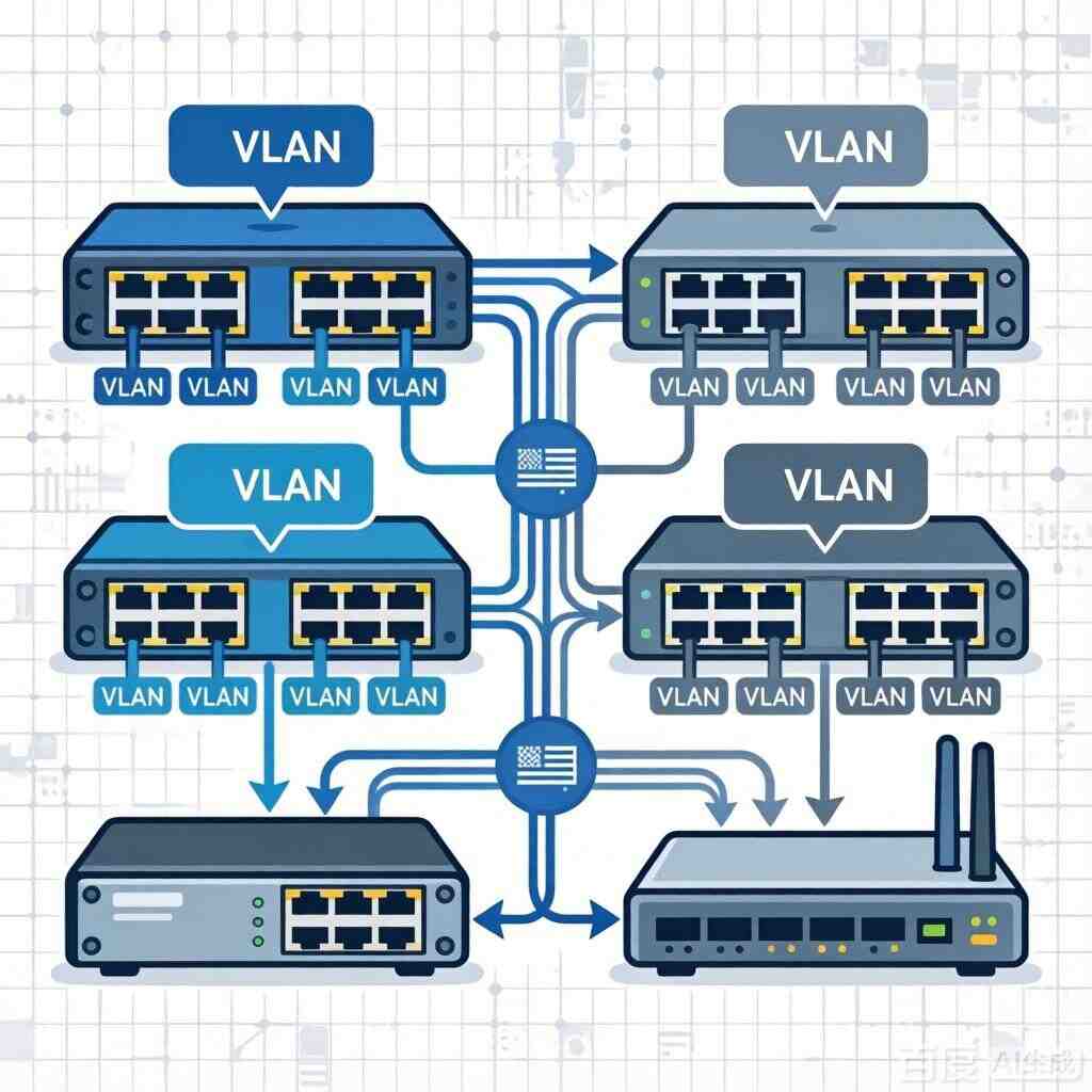 美国服务器VLAN配置逻辑隔离与安全分段实战指南