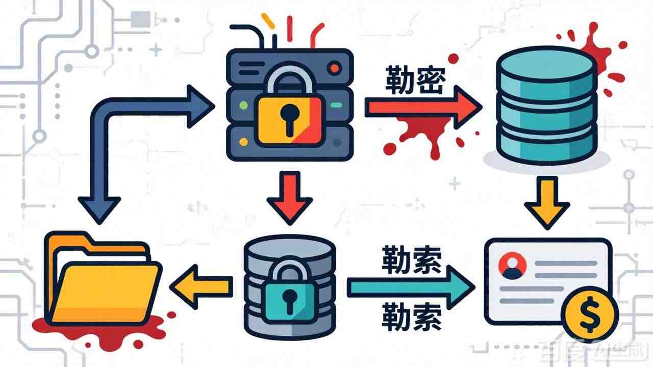 美国服务器REvil勒索软件从攻击原理到防御实战的深度解析