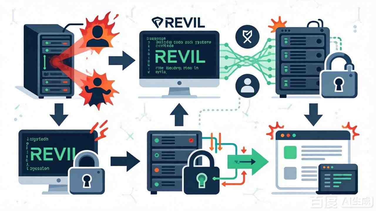 美国服务器REvil勒索软件从攻击原理到防御实战的深度解析