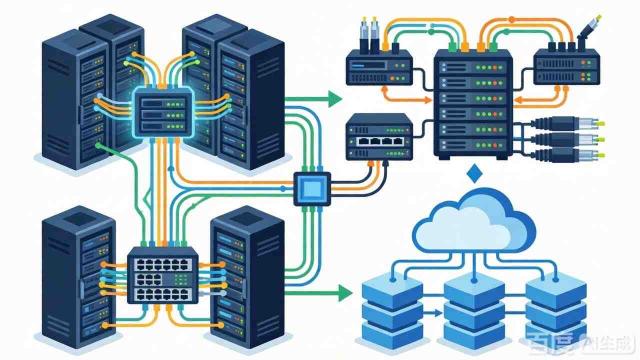 美国服务器网络基础设施从物理连接到软件定义网络的深度解析