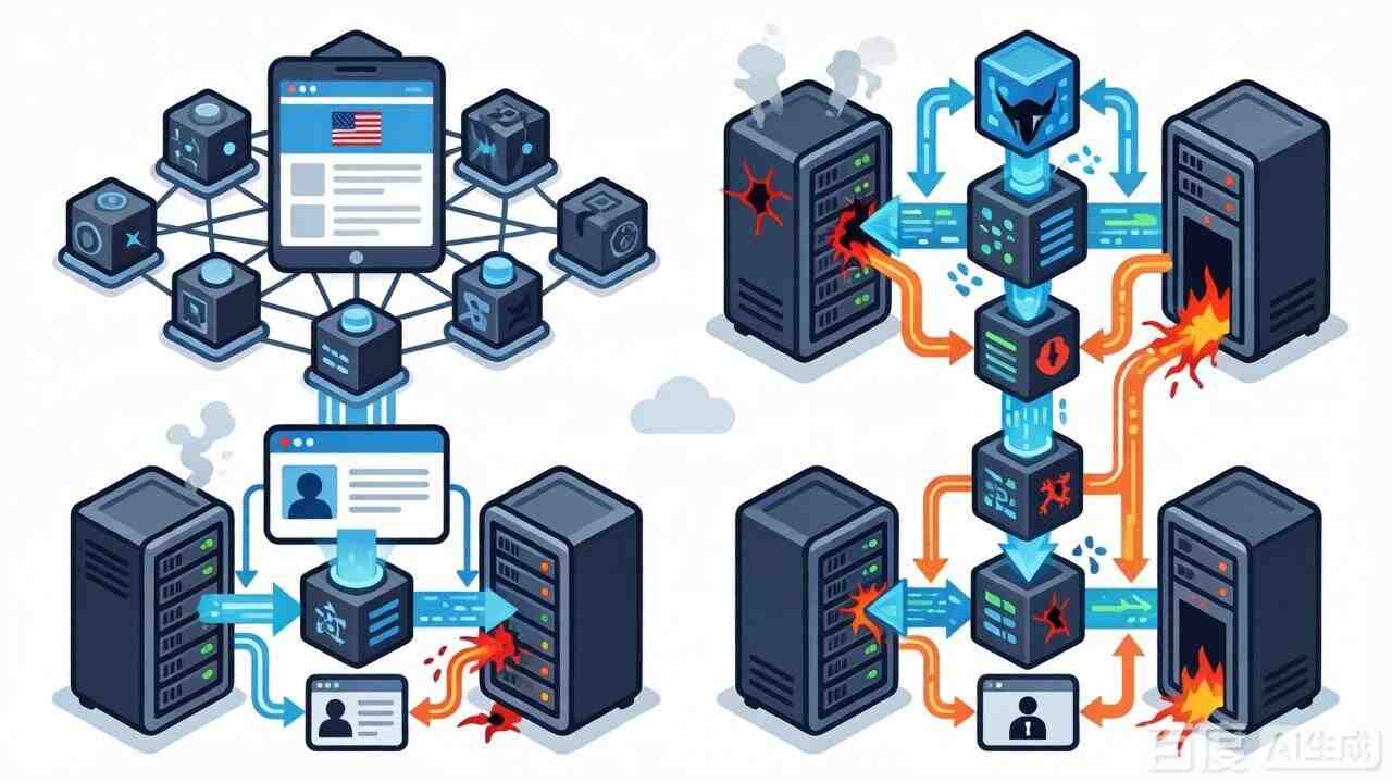 美国服务器网站从基础加固到高级防御全方位安全防护指南